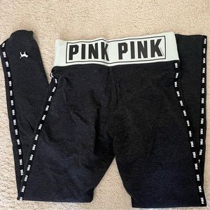Victoria secret Pink dark grey leggings